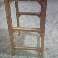 چهارپایه چوبی چهارپایه دست ساز