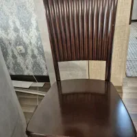 فروش صندلی چوبی تمام نراد کارکرده ۶ عدد