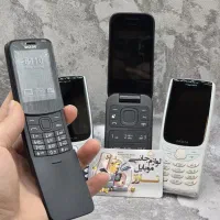 گوشی نوکیا سامسونگ کشویی آبی و مشکی / موبایل تاراز