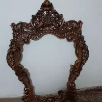 قاب ایینه تمام چوب گردو