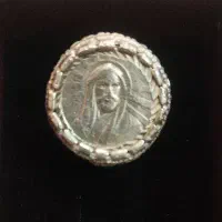 انگشتر نقره شمایل حضرت محمد (ص) و امام علی (ع)