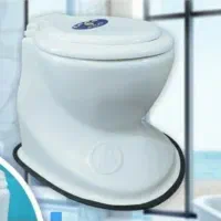 توالت فرنگی فایبرگلاس طرح سرامیکی تندیس کالا