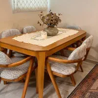 میز ناهارخوری مدل ناپل ارسال رایگان پرند و اطراف