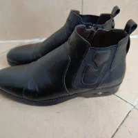 نیم بوت مشکی مردانه