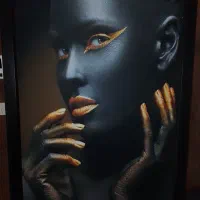قاب ال ای دی طرح چهره