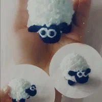 عروسک ببعی بافتنی