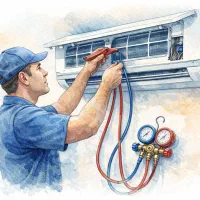 تعمیرات تخصصی کولر گازی و اسپلیت