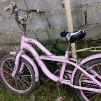 دوچرخه صورتی دخترانه