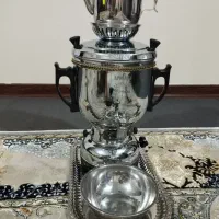 سماور گازی کامل با وسایل مربوط