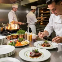 آشپز ایرانی و فرنگی (جای خواب + غذا)