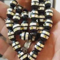 تسبیح هایه نقره کوب و مرصع کاری