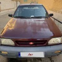 پراید مدل 87 زرشکی