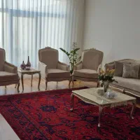 مبل استیل با ناهار خوری