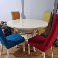 میز ناهارخوری ۴ نفره گرد