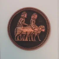 دیوار کوب قلمزنی مسی