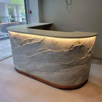 طراحی دکور صخره میکروسمنت پتینه ورق طلا بازسازی ..