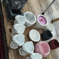 ظروف تزیینی گلدان یا شمع