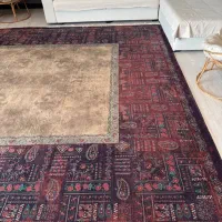 فرش ماشینی نخ ابریشم دیبا