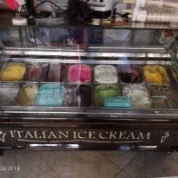 یخچال تاپینگ بستنی 14 لگنه بزرگ