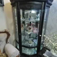 بوفه تمام چوب شش ظلعی چهارطبقه