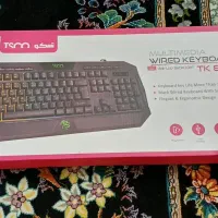 کیبورد گیمینگ تسکو RGB ساده tsco