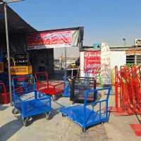 چهار چرخ چرخ کوچک گاری دستی حمل بار (چرخ کوچیک)