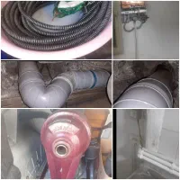 لوله باز کنی، تراکم هوا ، لوله کشی، تعمیرات