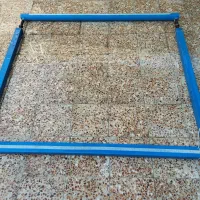دار قالی 1.5×1.5 با رشته و نقشه