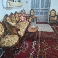 مبل سلطنتی نه نفره با چوب راش