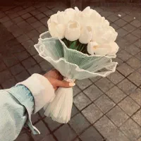 گل عروس|گل مصنوعی|آبیک, |دیوار