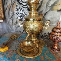 سماور 7لیتری برنج