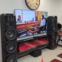 شومینه برقی دیواری برای زیر تلوزیون و سایر فضاها