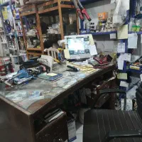 منشی فروشگاه رنگ