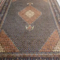 فرش دستباف ریزه ماهی گل ابریشم