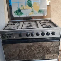 اجاق گاز پنج شعله تمام استیل تمام ترموکوبل