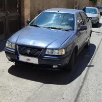 ماشین سمند مدل 90رنگ آبی .دوگانه.گاز دست