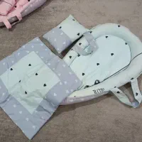 تشک گاردار صورتی و آبی