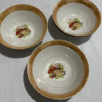 کاسه طرح گل میوه
