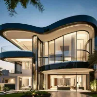 ویلا مدرن ژورنالی نوساز تاپ لوکیشن صحرای نارون