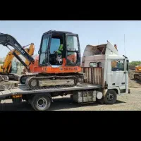 حمل تخصصی مینی بیل وبابکت وماشین آلات صنعتی