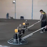 اجرای ماله پروانه ای با تراز لیزری و ماله نفر بر