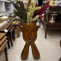 مجسمه تندیس ماکت‌مرد متفکر گلدان کادو هدیه دکوری