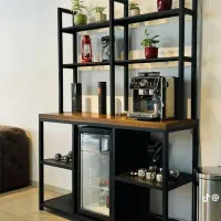 کافی بار میز بار شلف آشپزخانه ویترین