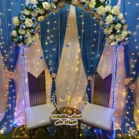 حجله جایگاه و لباس عروس