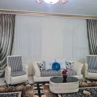 مبل ۹نفره درحدنوچرمی سفید