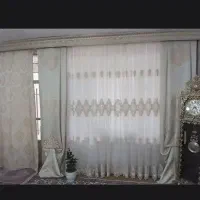 پرده پذیرایی و درب ورودی