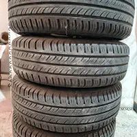 لاستیک و رینگ فابریکی سایز 15