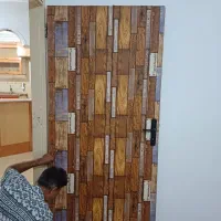 نصب برچسب کابینت نصب استیکر .مش ولگو