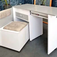 میز دو کاربرده (میز تحریر و میز آرایش)+ صندلی