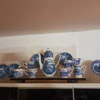 ظروف  قدیمی عصرانه خوری 15پارچه